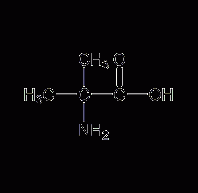 2-aminoisobutyric acid structural formula