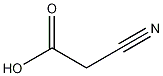 Cyanoacetic acid structural formula