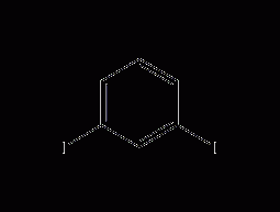 1,3-diiodobenzene structural formula