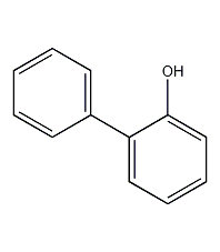 2-biphenol structural formula