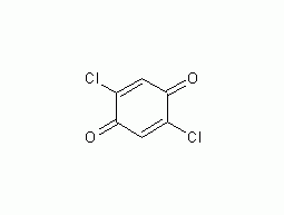 2,5-dichloro-1,4-benzoquinone structural formula