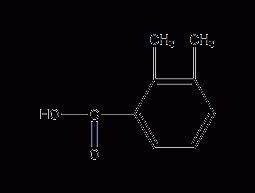 2,3-dimethylbenzoic acid structural formula