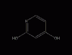 2,4-dihydroxypyridine structural formula