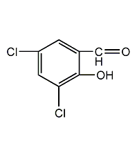 3,5-Dichlorosalicylicaldehyde structural formula