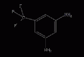 3,5-diaminotrifluorotoluene structural formula