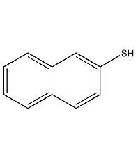 2-Naphthylthiol structural formula
