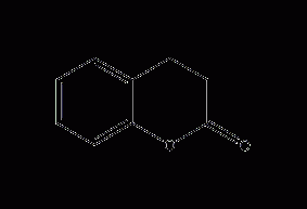 3,4-dihydrocoumarin structural formula