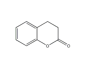 3,4-dihydrocoumarin structural formula