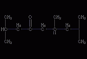 2,6,8-Trimethyl-4-nonanone structural formula