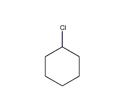 Chlorocyclohexane structural formula