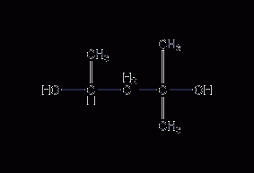 2-methyl-2,4-pentanediol structural formula