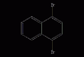 1,4-dibromonaphthalene structural formula