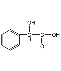Mandelic acid structural formula
