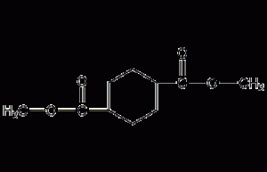 1,4-Cyclohexanedicarboxylic acid dimethyl ester structural formula