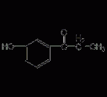 4'-hydroxypropiophenone structural formula