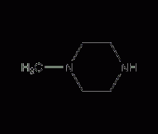 1-methylpiperazine structural formula