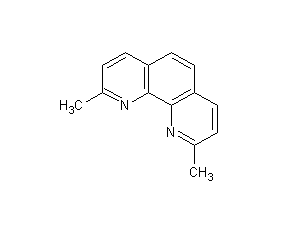 2,9-dimethyl-1,10-phenanthroline structural formula