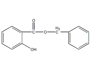 Benzyl salicylate structural formula
