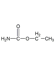Ethyl carbamate structural formula