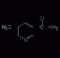 5-methylnicotinic acid amide structural formula
