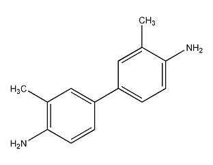 3,3'-dimethylbenzidine structural formula