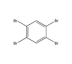 1,2,4,5-tetrabromobenzene structural formula