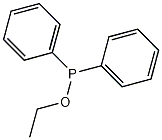 Diphenylethoxyphosphine structural formula