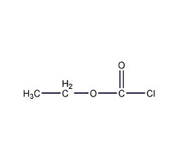 Ethyl chloroformate structural formula