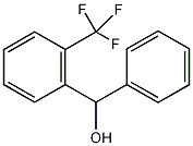 2-(trifluoromethyl)benzyl alcohol structural formula