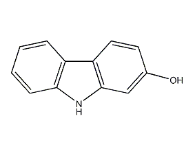 2-hydroxycarbazole structural formula