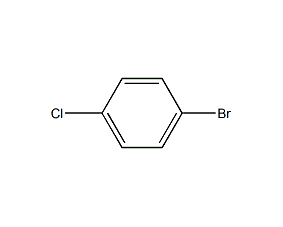 4-bromochlorobenzene structural formula