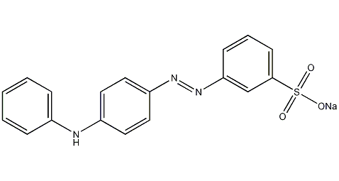 Metaamine Yellow Structural Formula