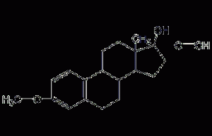Ethinyl Estradiol Methyl Ether Structural Formula