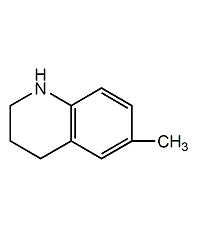 6-methyl-1,2,3,4-tetrahydroquinoline structural formula