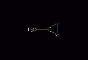 1,2-propylene oxide structural formula