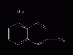 1,6-dimethylnaphthalene structural formula