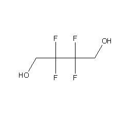 2,2,3,3-tetrafluoro1,4-butanediol structural formula