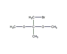 1-bromo-2,2-dimethoxypropane structural formula
