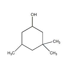 3,3,5-trimethylcyclohexanol structural formula