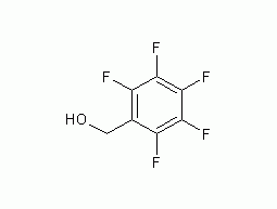 2,3,4,5,6-pentafluorobenzyl alcohol structural formula