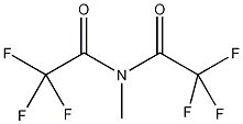 N-methylbis(trifluoroacetamide) structural formula