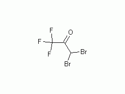1,1-dibromo-3,3,3-trifluoroacetone structural formula