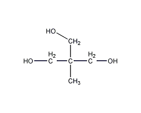 Trimethylolethane structural formula