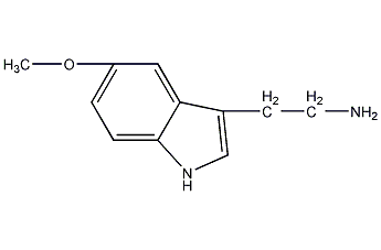 5-methoxytryptamine structural formula