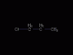 1-chloropropane structural formula