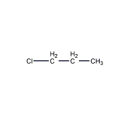 1-chloropropane structural formula