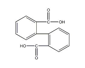 2,2'-biphenyldicarboxylic acid structural formula