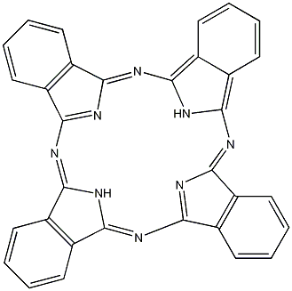 Phthalocyanine dye structural formula