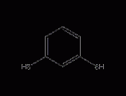1,3-benzenedithiol structural formula